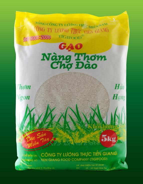 Gạo Nàng Thơm Chợ Đào - Gạo Tigifood - Công Ty Lương Thực Tiền Giang